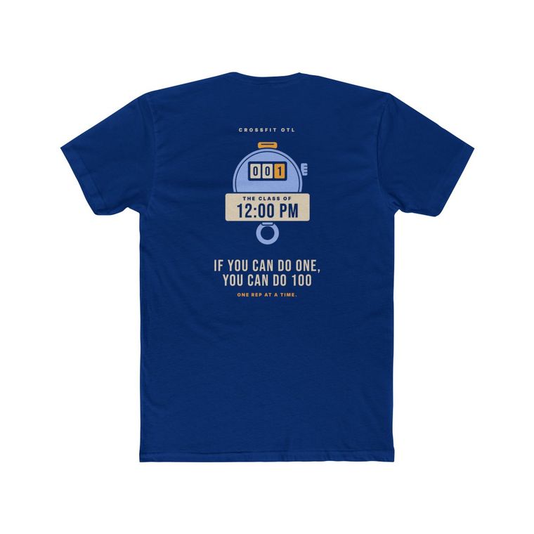 If You Can Do One, You Can Do 100 tee, back view