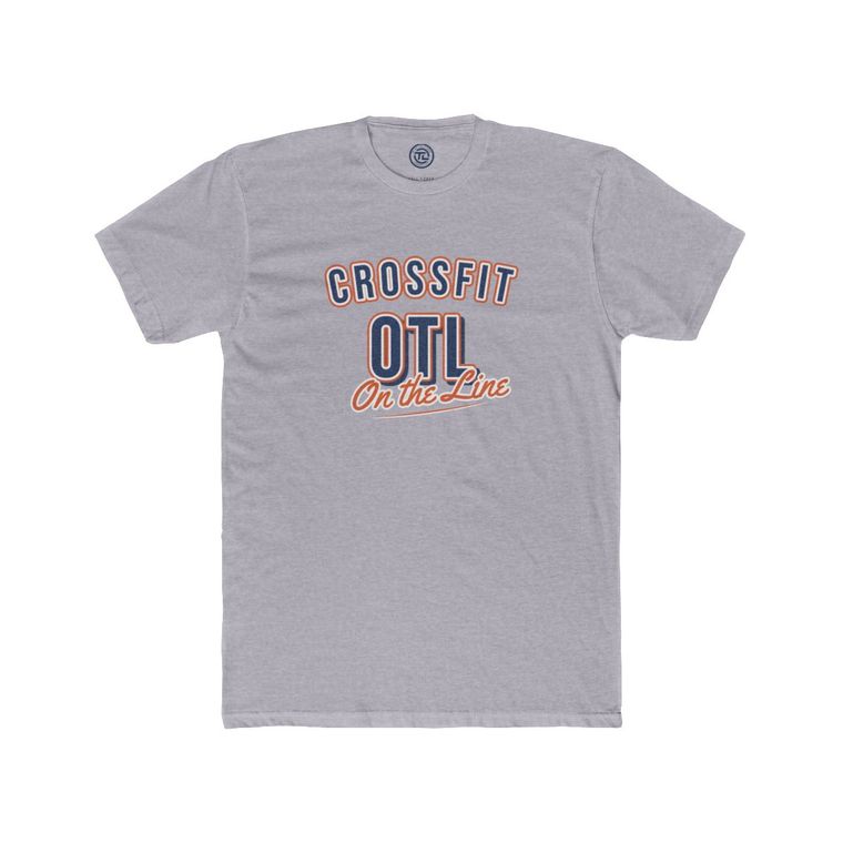 Collegiate tee, back view